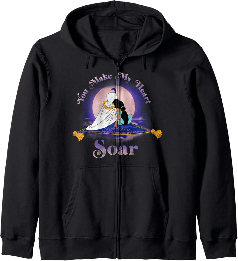 Disney Aladdin & Jasmine Make My Heart Soar Kapuzenjacke