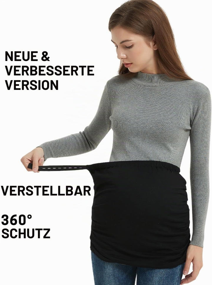 Radia Smart EMF Schwangerschafts-Bauchband 5G Blocker Abschirmung Schwangerschaft Schwarz