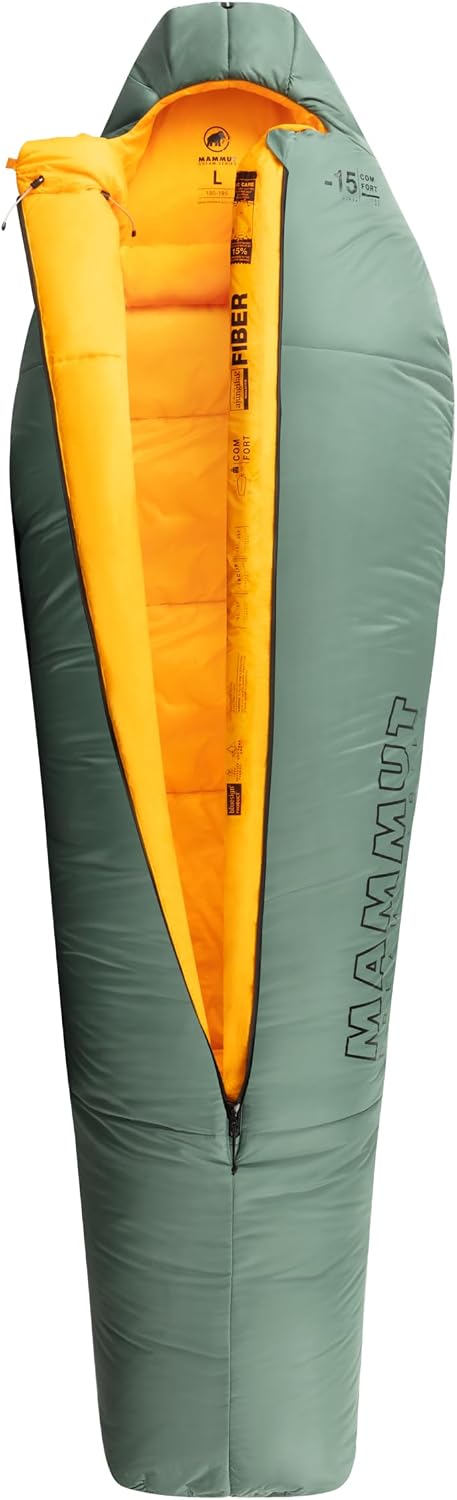 Mammut Comfort Fiber Bag -15 °C, tiefes Zypressenmuster L
