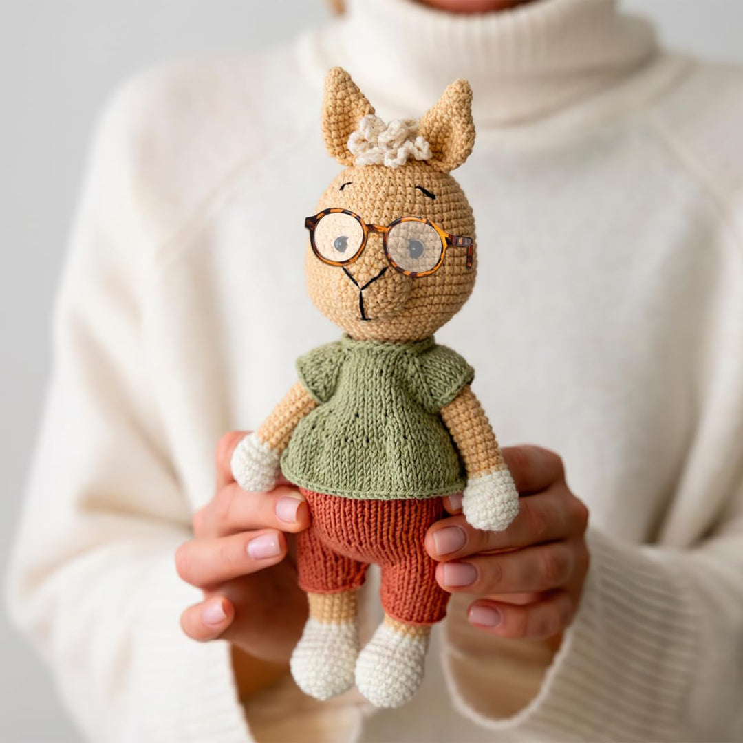 Mini Puppenbrillen Runde Klare Kunststoffgläser Leichtes Accessoire Für Baumwollpuppen Und Plüschtie