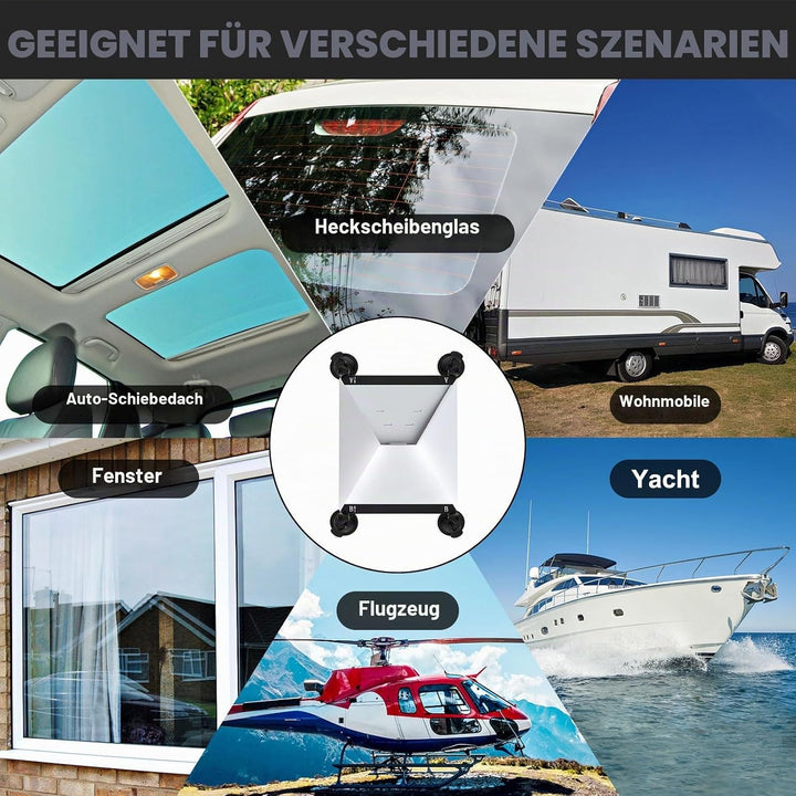 Hossom Starlink Mini Autohalterung, Starlink Halterung Sicherheitshalterung für Fenster und Glas, St