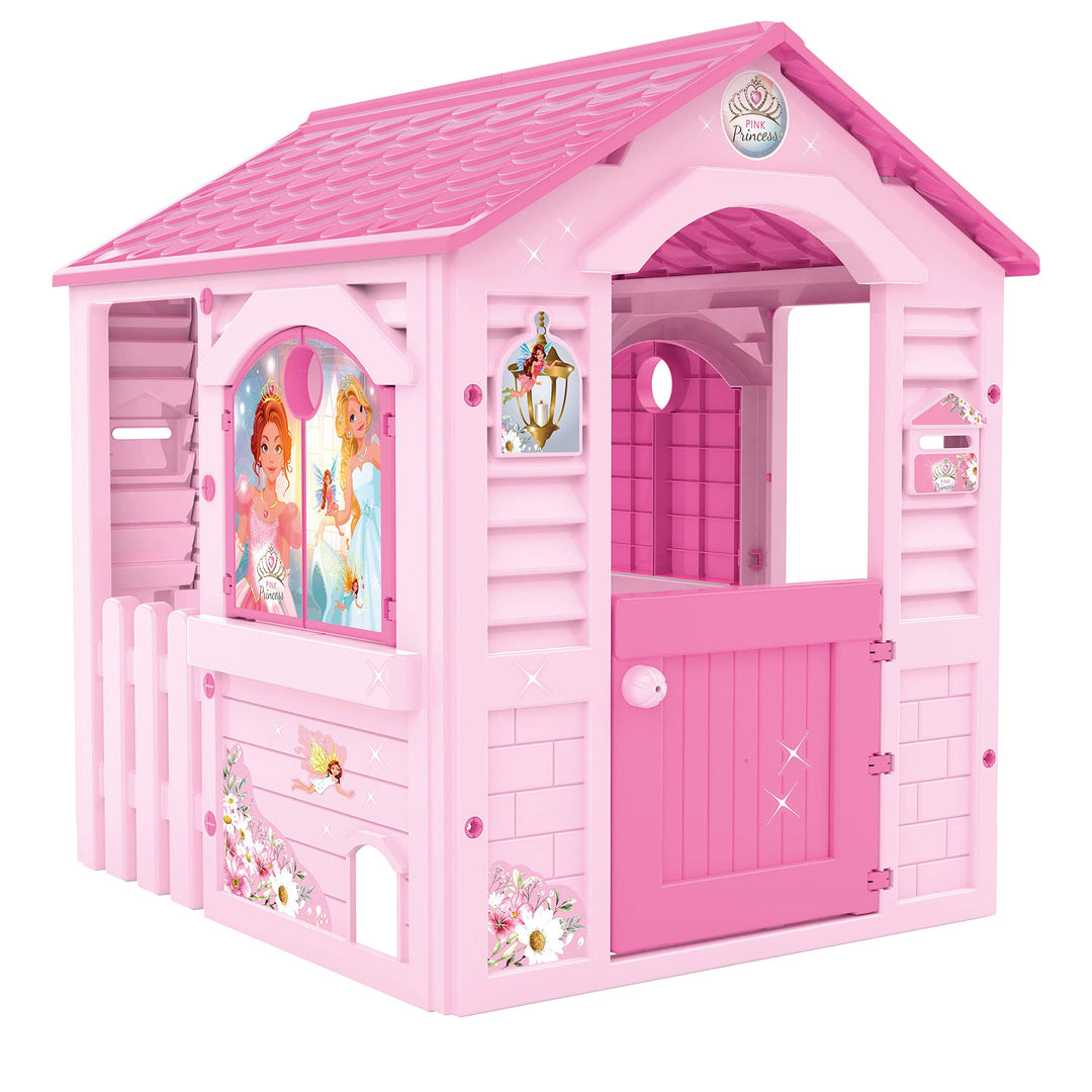 Chicos - Pink Princess Spielhaus Kinder Outdoor | Robuster und langlebiger | Gartenhaus Kinder für J