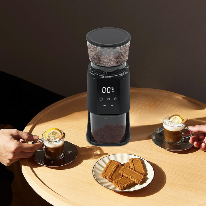 Kaffeemühle Mit 1,57 Zoll Kegelmahlwerk Elektrische Mühle Für Feines Und Grobes Kaffeepulver Mit Dig