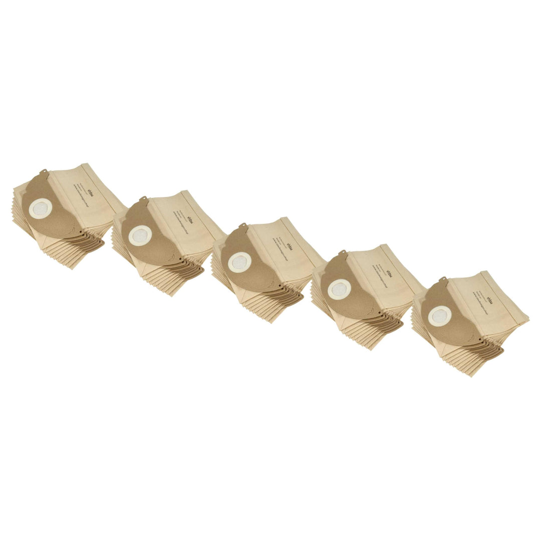 vhbw 10x Staubsaugerbeutel Ersatz für Kärcher 6.904-322, 6.904-322.0 für Staubsauger - Papier, braun