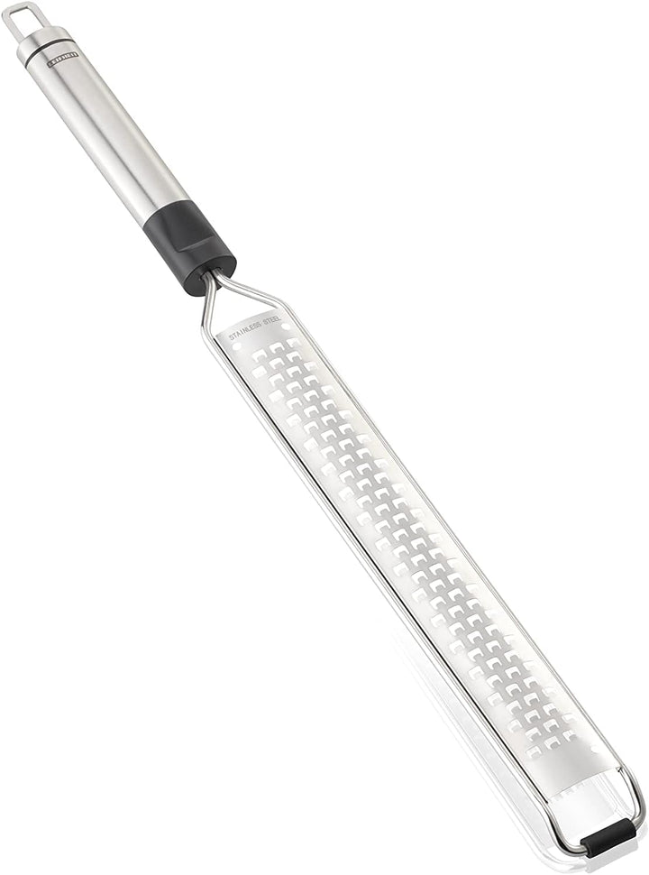 Leifheit Microcut Reibe grob, Microcut steht für extra scharfe und langlebige Klingen, rostfreier Ed