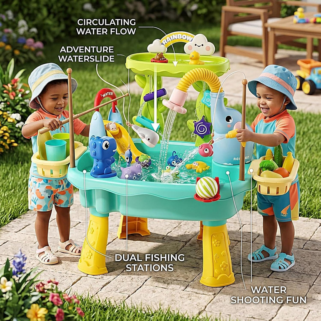 Wasserspieltisch Elefanten-Design Sensorik-Waschbeckenspielzeug | Kinder Aktivitätstisch Für Hinterh