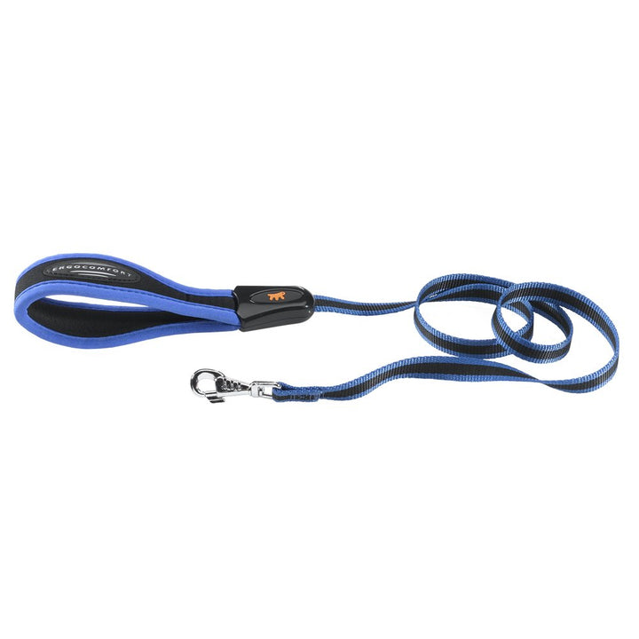 Ferplast ERGOCOMFORT Hundeleine aus Nylon, ergonomischer Griff, weiche Polsterung, Länge 120 cm x 2