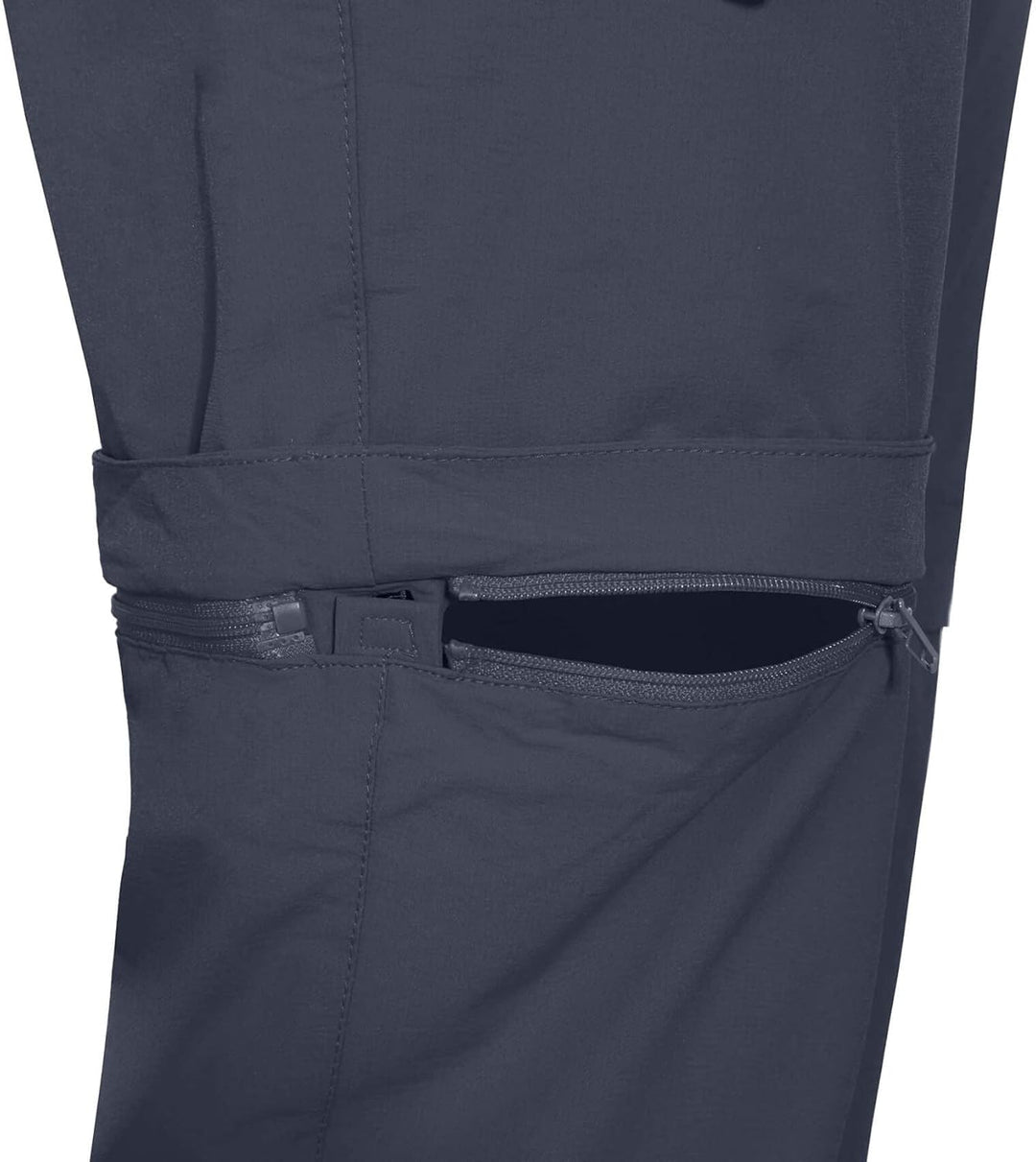Bergson Damen Zipp-Off Hose VIDAA Comfort - Bermuda Zipp Off - leicht - bielastisch - bequem - strap