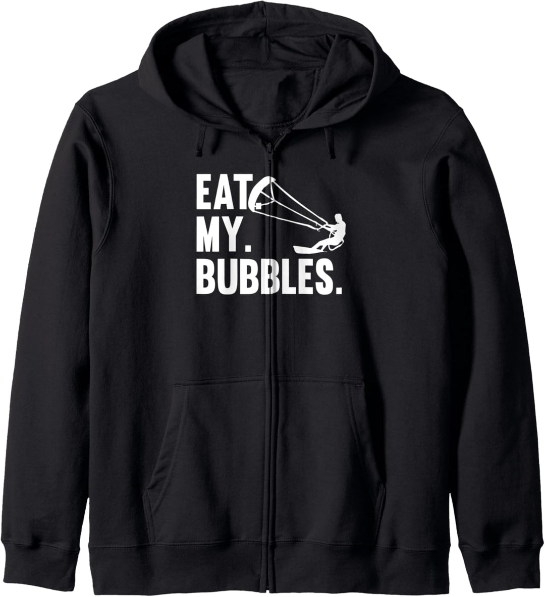 Kitesurfen Kiteboarding Kiten Kiting Bubbles Kite Kitesurfer Kapuzenjacke