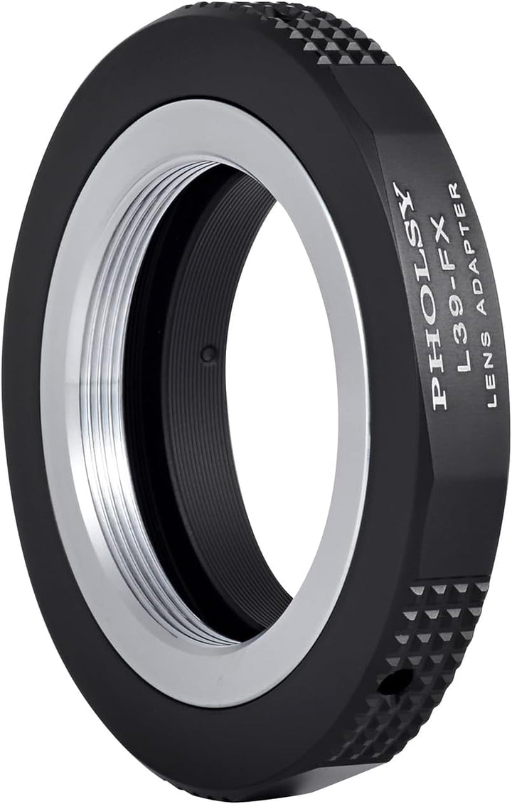 PHOLSY Objektivadapter Kompatibel mit Leica M39 auf FX Kameras für L39 M39 LTM 39mm Objektiv und FX