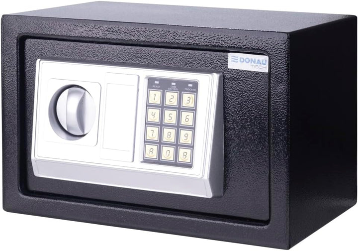 DONAU TECH Digitaler Tresor 8,5L / 31 x 20 x 20 cm/Manuell-digitaler Elektronischer Safe Möbeltresor