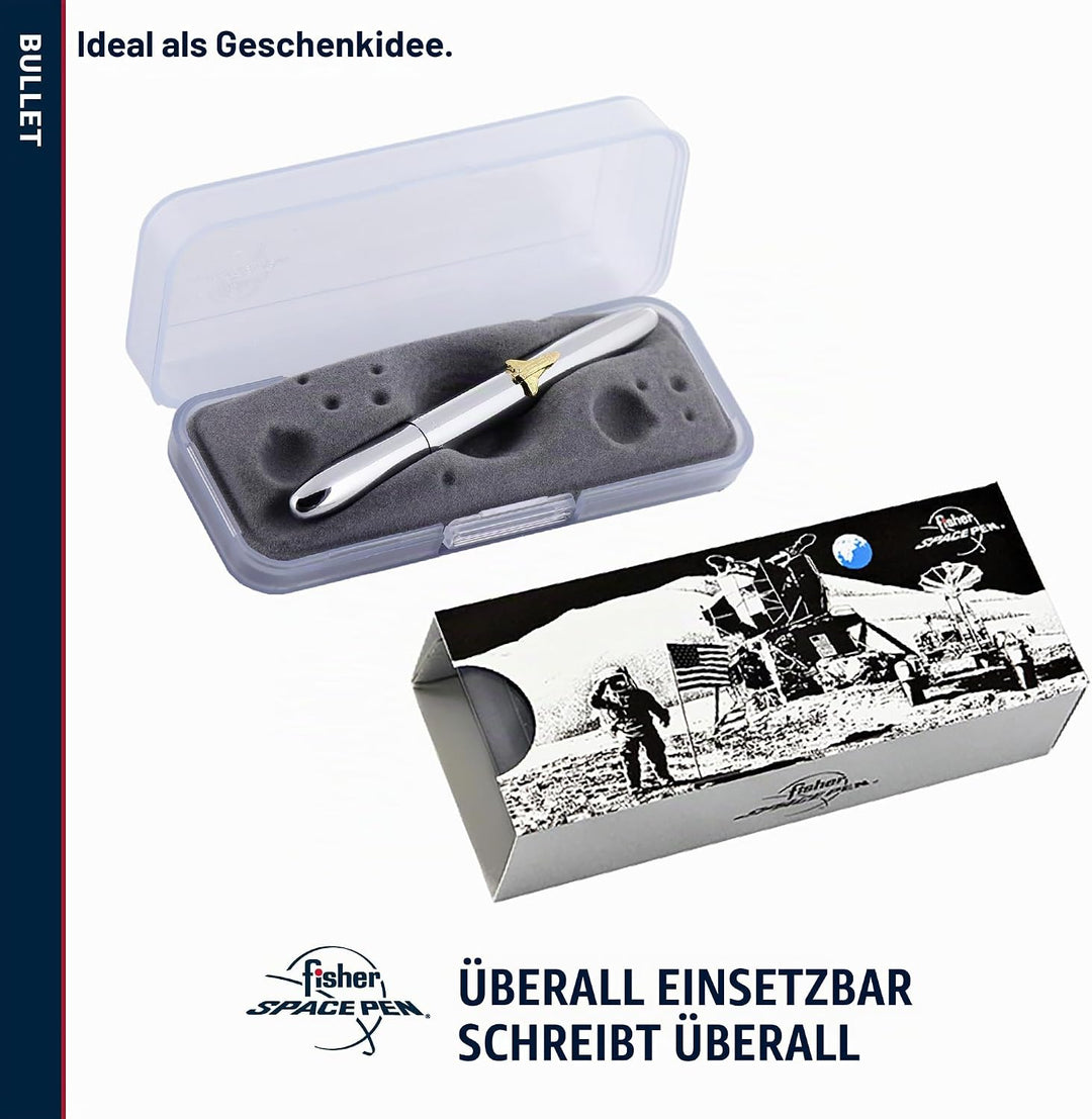 Fisher Space Pen Chrome Bullet Space Pen, 1 Stück (1er Pack)