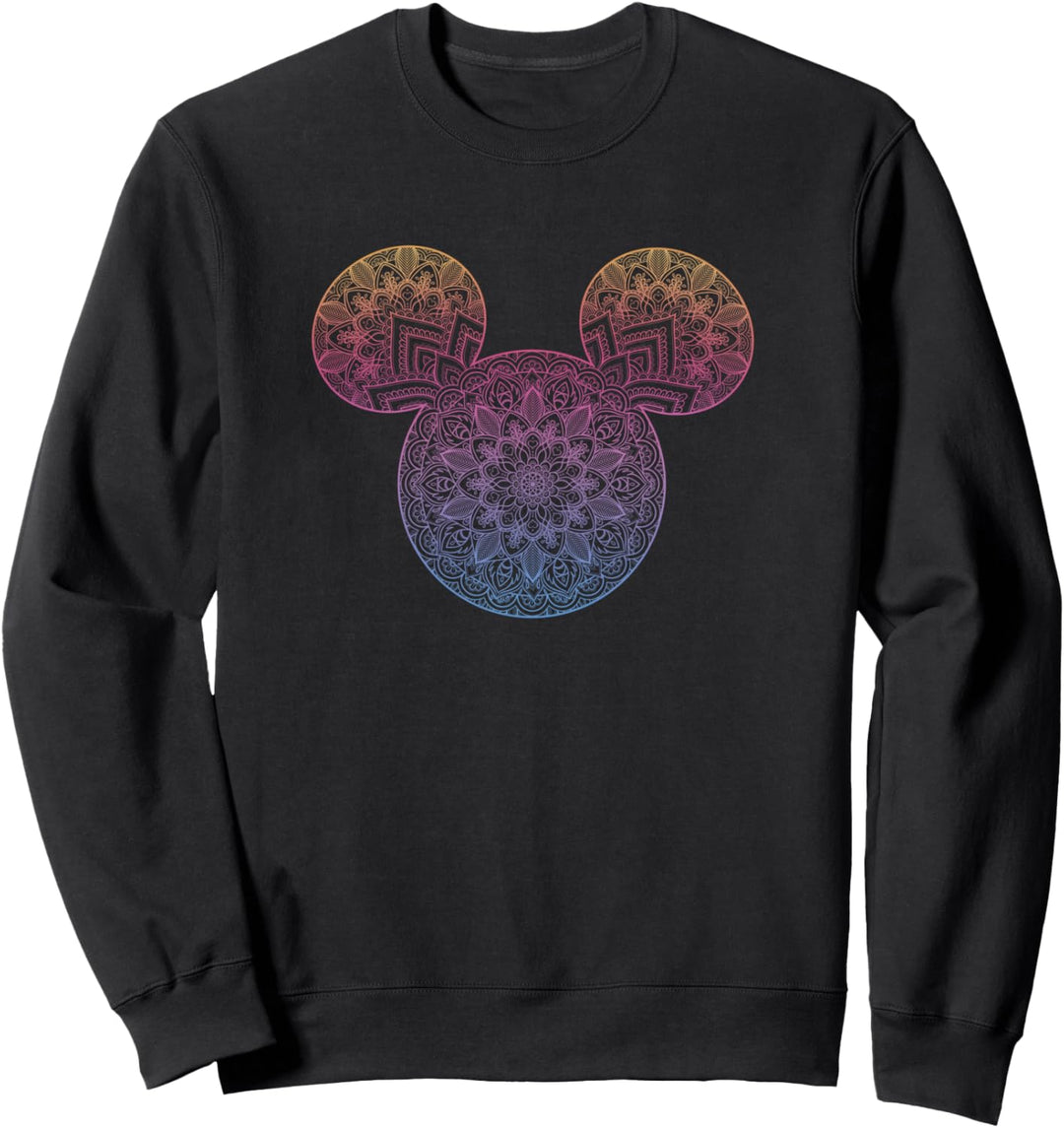 Disney Micky und seine Freunde Mandala Mickey Ears Sweatshirt