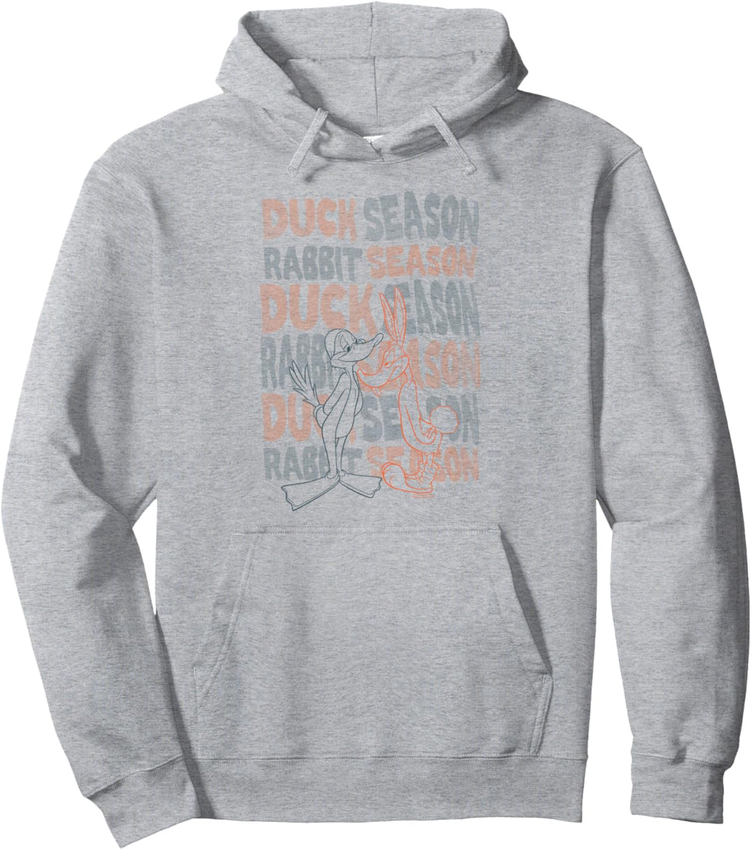 Looney Tunes Duck Season Rabbit Season Pullover Hoodie