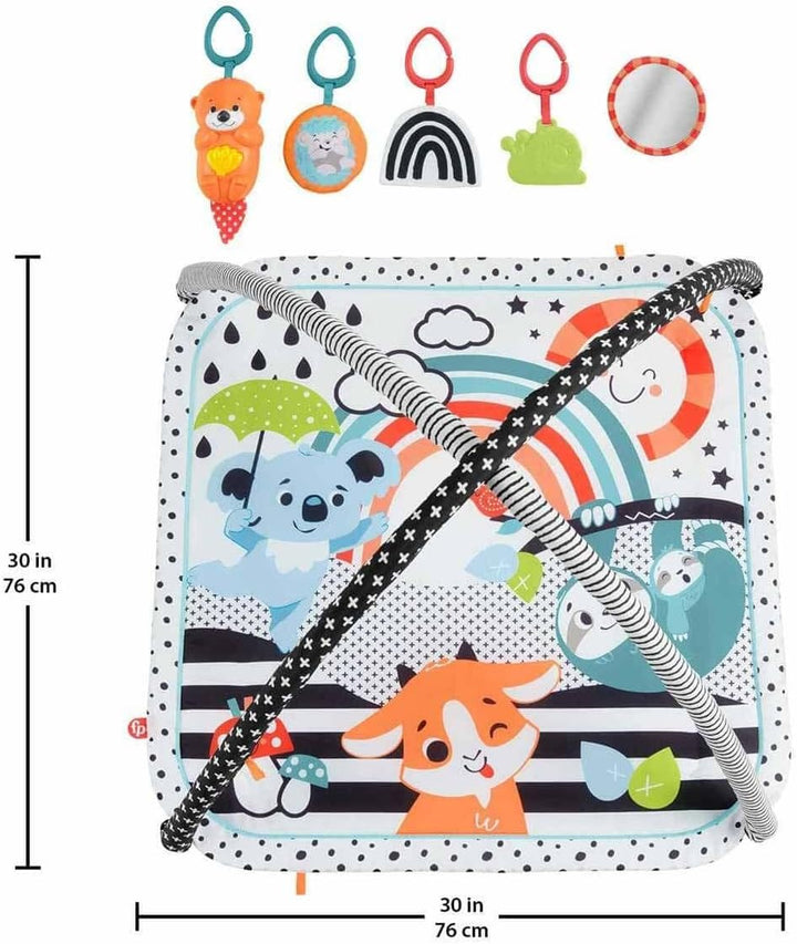 Fisher-Price 3-In-1 Musik, Glow und Grow Fitnessstudio