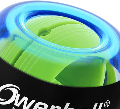 Powerball Basic, gyroskopischer Handtrainer, transparent-blau, das Original von Kernpower