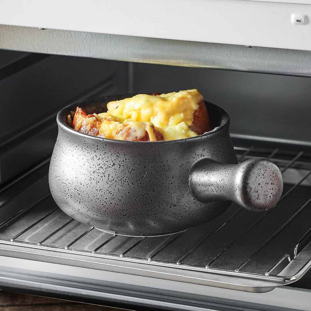 vicrays, Kunststoff, French Onion Suppenschalen mit Griffen, 740 ml für Suppe, Chili, Rindfleischein