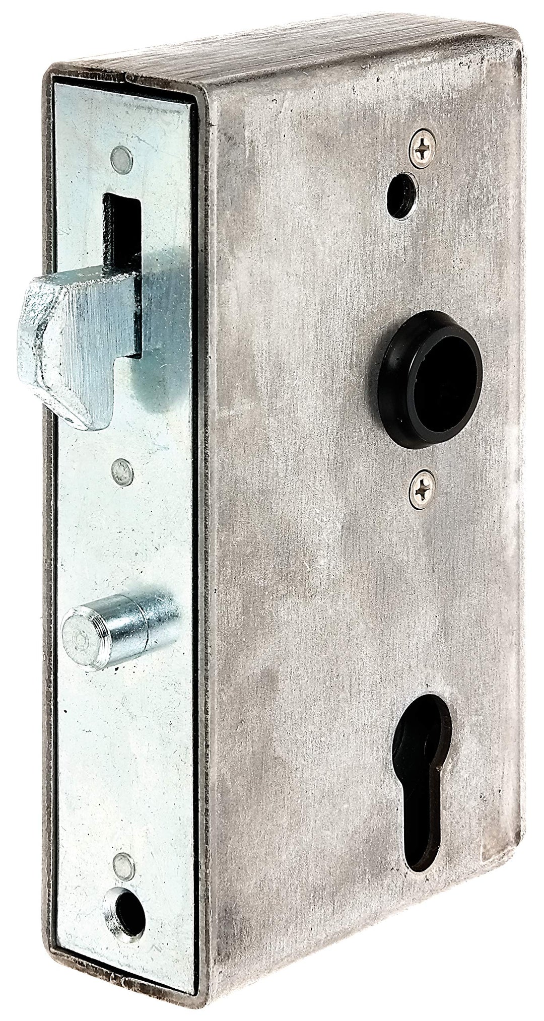 Alberts 413750 Schlosskasten | mit verzinktem Schloss | Stahl | Dornmass 60 mm | 173 x 95 x 40 mm, 1