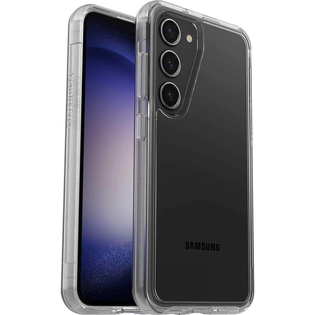 OtterBox Symmetry Clear Hülle für Samsung Galaxy S23, sturzsicher, schützende Hülle, 3x getestet nac