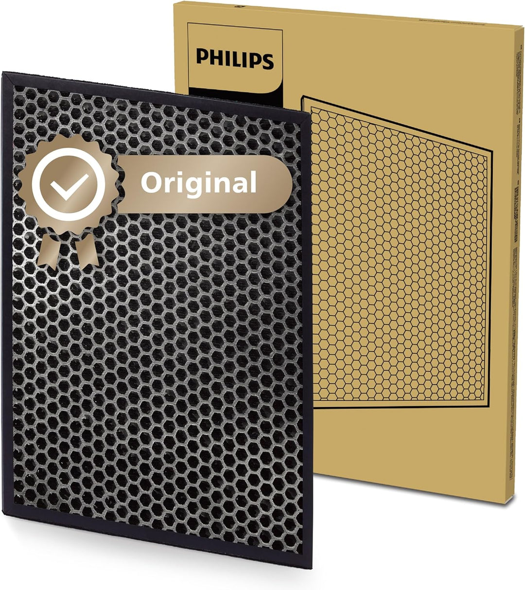 Philips Domestic Appliances FY1413/30 Aktivkohlefilter für Luftreiniger series 1000, Schwarz