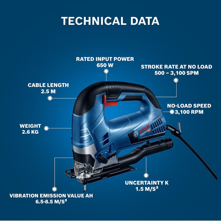 Bosch Professional GST 90 BE Puzzle 240 V im Karton Solo, im Karton Solo