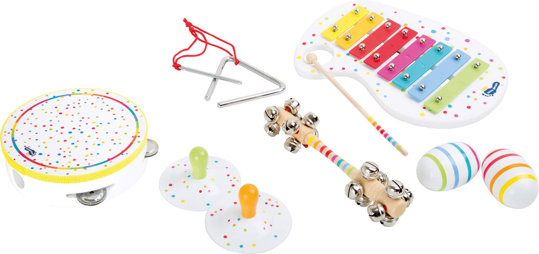 small foot Musik-Set "Sound", Musikinstrumente für Kinder, aus Holz, ab 3 Jahren. Art-Nr. 10383, Mus