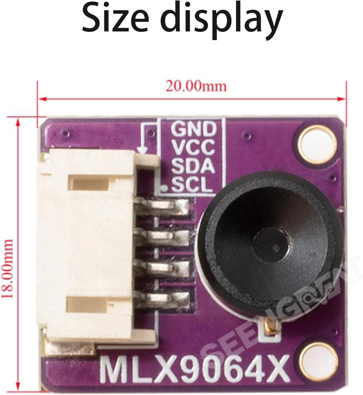 MLX90640 IR Array Thermal Imaging Camera Module for Raspberry Pi, 32 x 24 Pixels, 110° Field of View