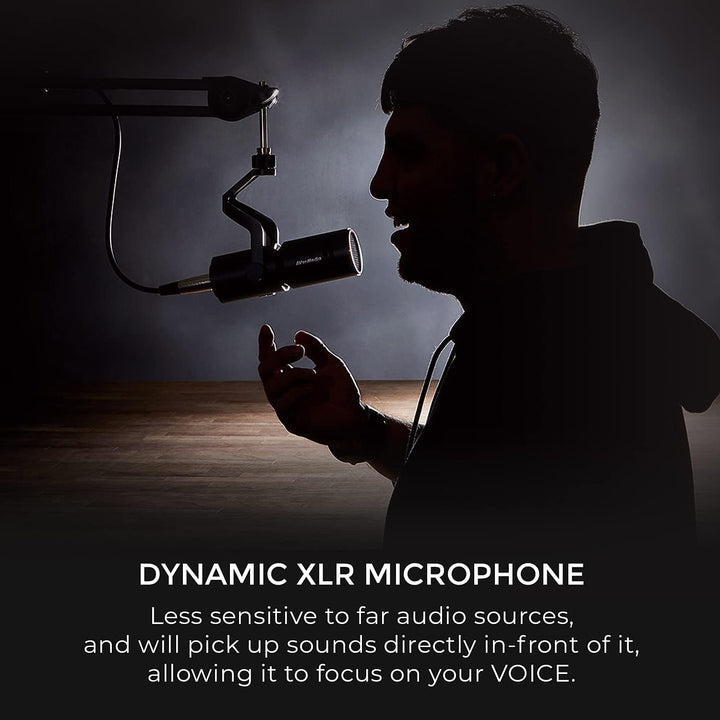 AverMedia Live Streamer MIC 330 - Dynamisches XLR Mikrofon für Content Creator - Geeignet für Live-S