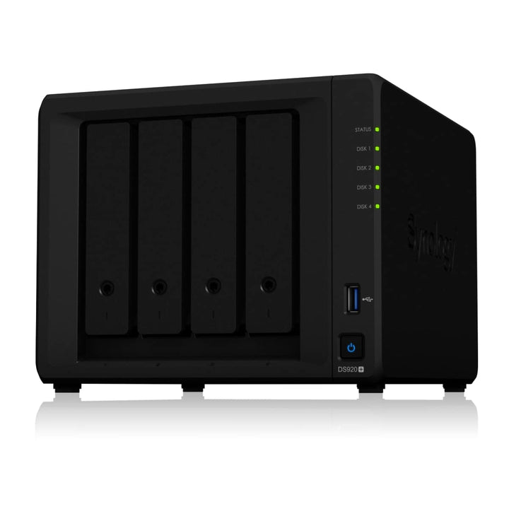 Synology ,8 GB , DS920+ 4 Bay Desktop NAS Gehäuse