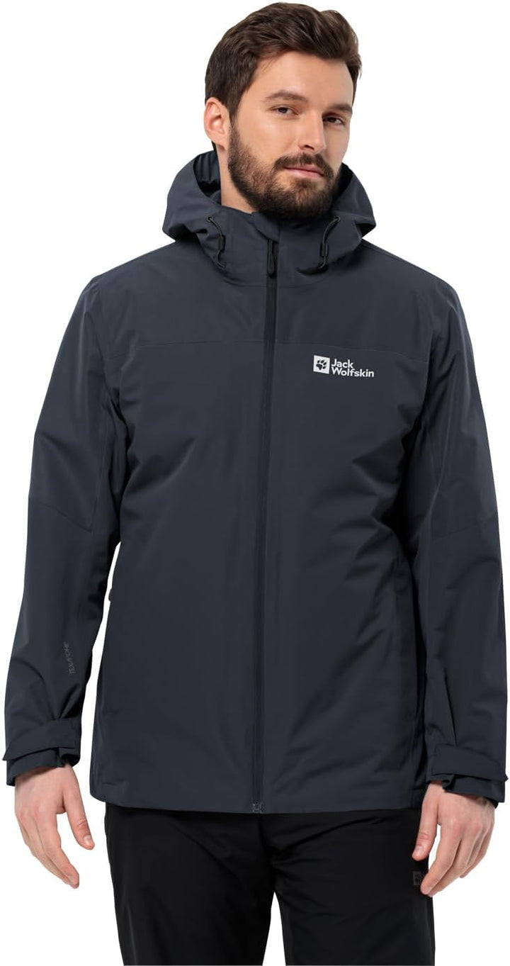 Jack Wolfskin Herren Glaabach 3in1 Jkt M Jacket, night blue