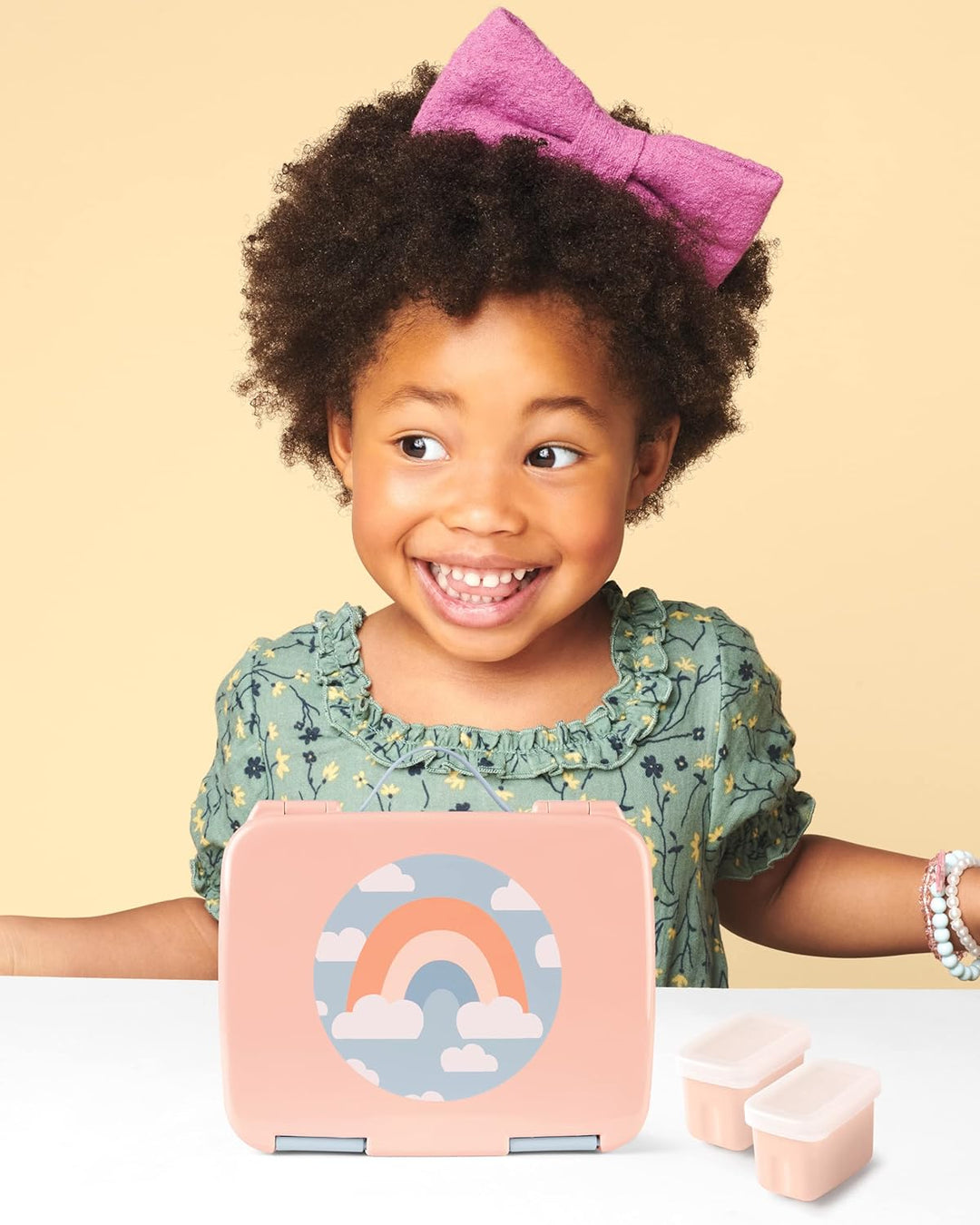 Skip Hop Bento-Lunchbox für Kinder, ab 3 Jahren, Sparks Rainbow