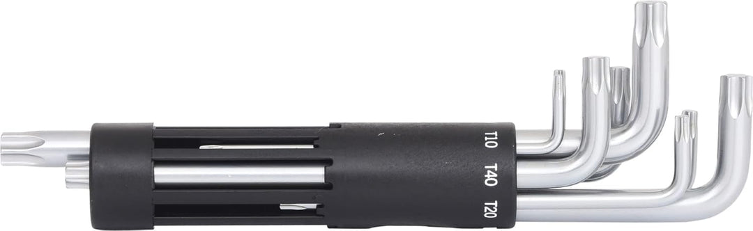 KS Tools 151.2300 3 in 1 TX-Winkelschlüssel-Satz,lang,8-tlg., 4042146023303