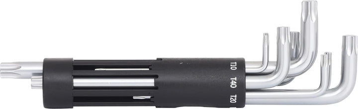 KS Tools 151.2300 3 in 1 TX-Winkelschlüssel-Satz,lang,8-tlg., 4042146023303