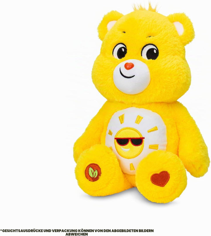 Care Bears 14 Zoll Funshine Bear Plüschtier mit Münze