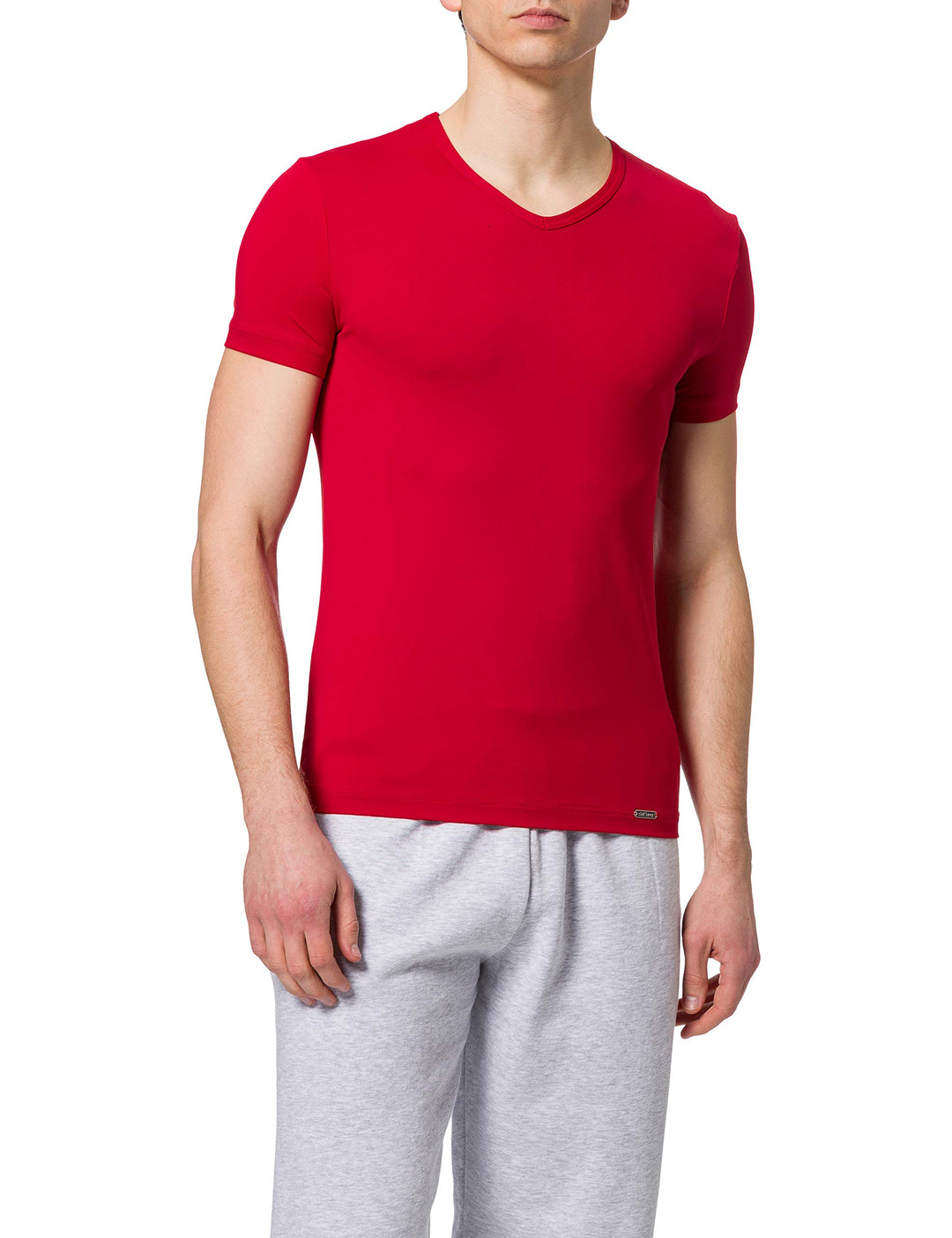 Olaf Benz Herren V-Neck (Regular) T-Shirt S Rot, S Rot