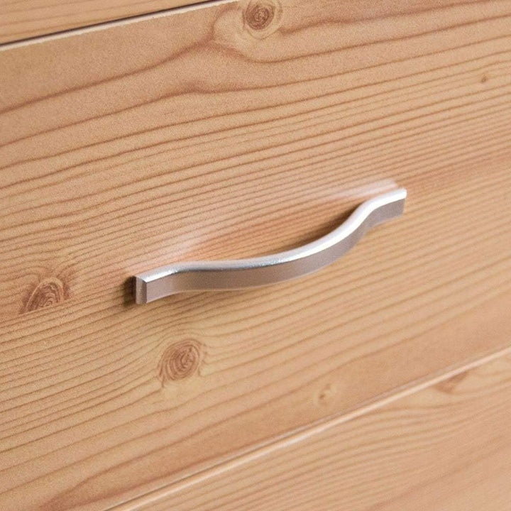Vida Designs Riano Schminktisch aus Kiefernholz, 3 Schubladen, Schlafzimmermöbel, Kiefer, H 79 x W 9