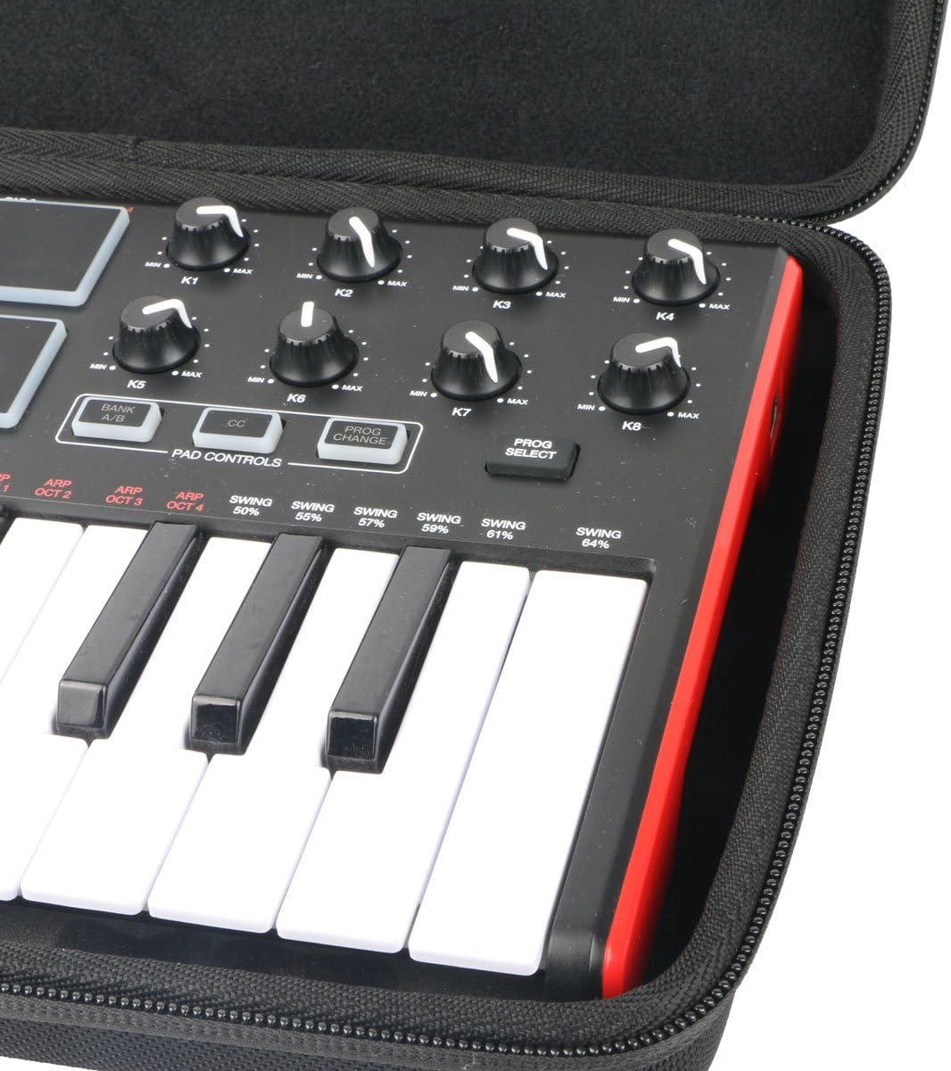 Khanka Tasche Schutzhülle für Akai Professional MPK Mini MK3/ MKII MK2/ Mini Play Kompakter USB MIDI