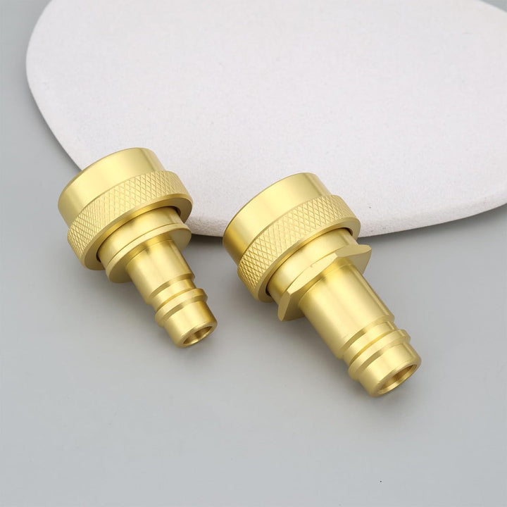 Adapter R1234yf auf R134a Einstellbarer Hoch- Und Niederdruckanschluss für AC-Kältemittel