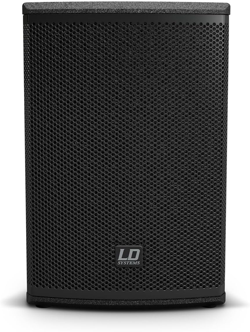 LD Systems Mix 6 A G3-2-Weg Aktiv-Lautsprecher mit Integriertem 4-Kanal-Mixer, 6.5''