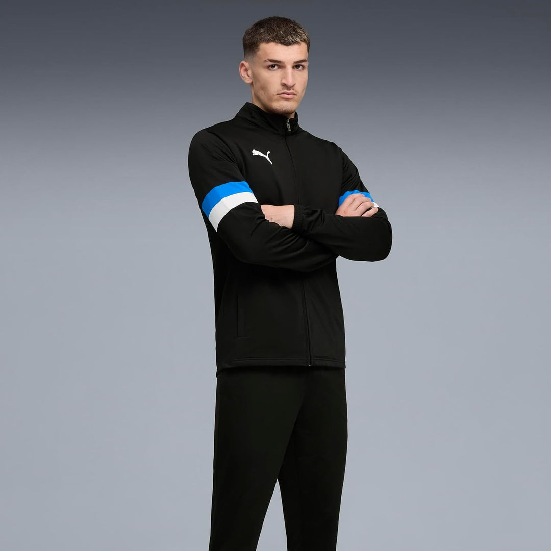 PUMA Herren Individualrise Tracksuit Strickanzüge (1er Pack) S PUMA Schwarz-Puma White-Ultra Blue, S