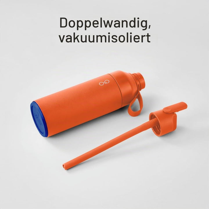 Ocean Bottle - Go Wasserflasche aus recyceltem Edelstahl - umweltfreundlich &amp; wiederverwendbar - Son