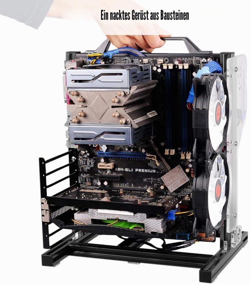 Offenes PC-Gehäuse, ATX/M-ATX/ITX Open, Chassis Testplattform für vertikales Overclocking, offenes R