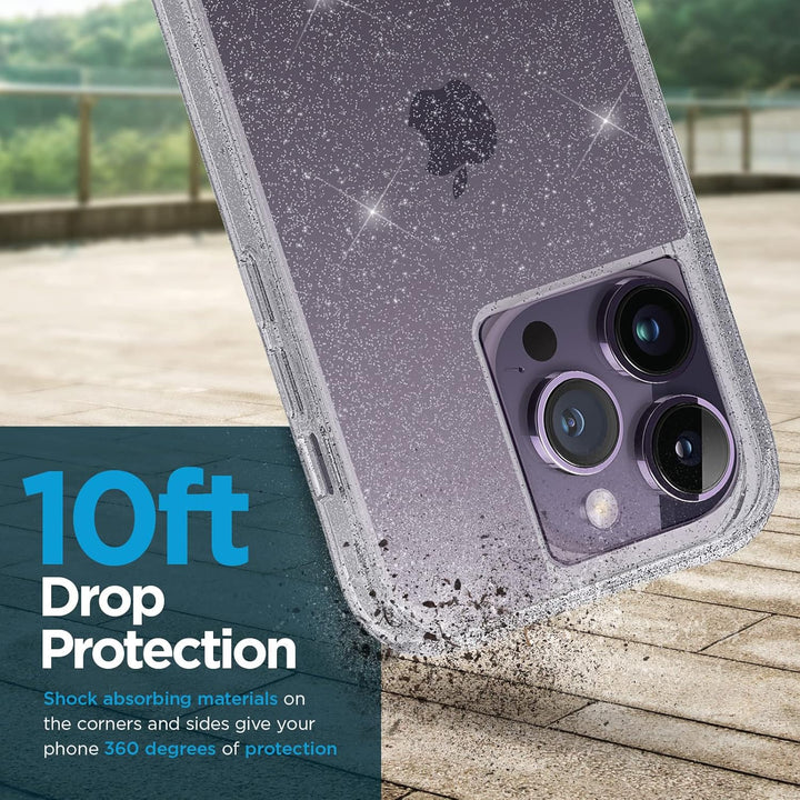 Case-Mate iPhone 14 Pro Max Hülle – Seifenblase [3 m Fallschutz] [kabelloses Laden kompatibel] Luxus