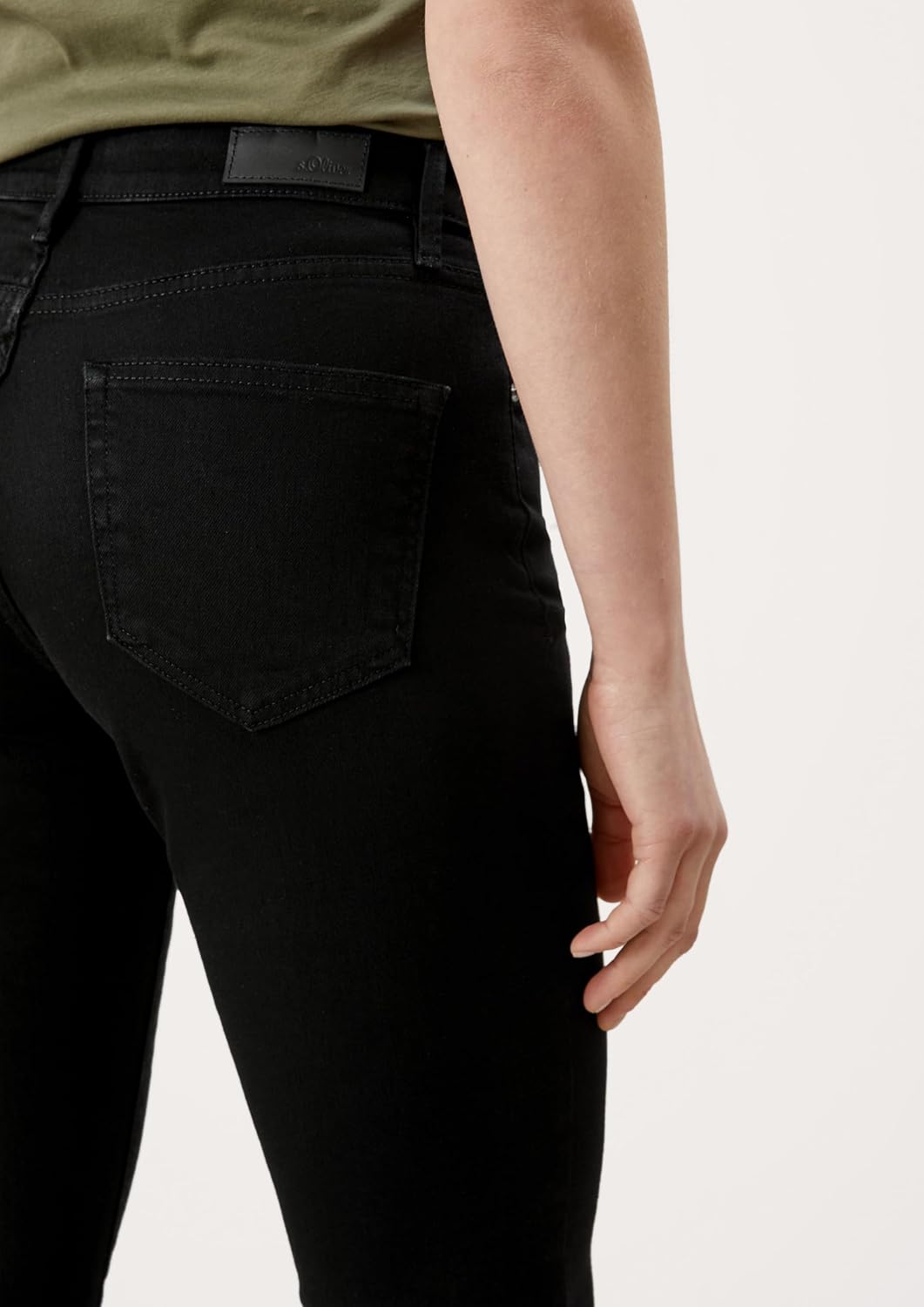 s.Oliver Jeans Betsy/Slim Fit/Mid Rise/Slim Leg 34W / 30L Schwarz, 34W / 30L Schwarz