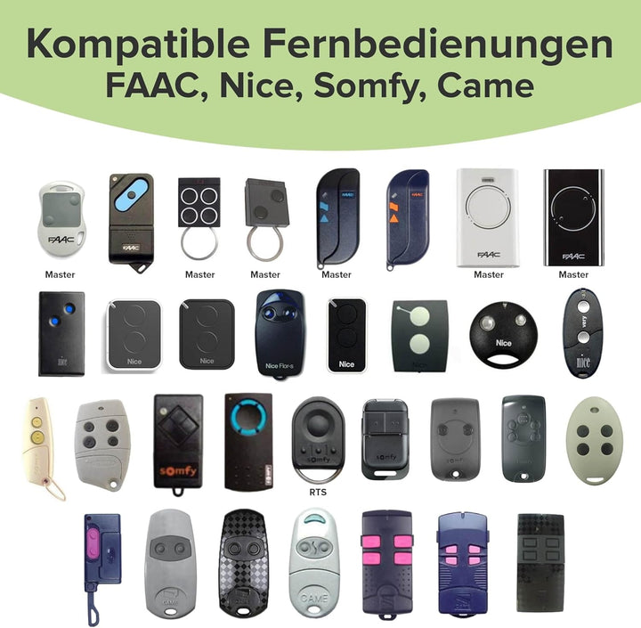 1Control 2ª GEN, Drahtloser Bluetooth Toröffner, Garagentoröffner für Mobiltelefon zum Öffnen von To
