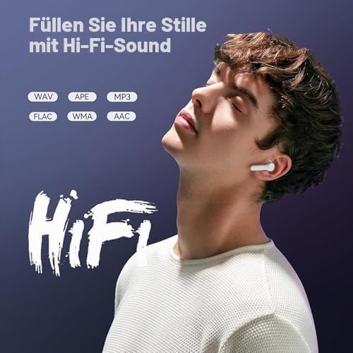 MP3 Player mit Bluetooth 5.4 &amp; HiFi Lautsprecher, 2,01 Bildschirm MP4 Player, Sprachaufzeichnung, 12
