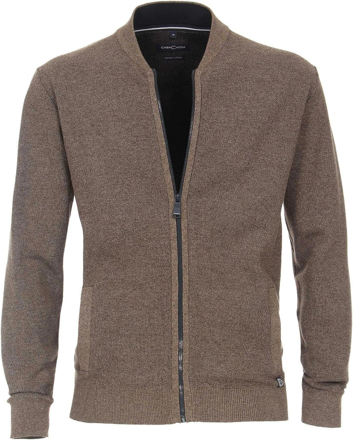 CASAMODA Strickjacke Uni, Beige