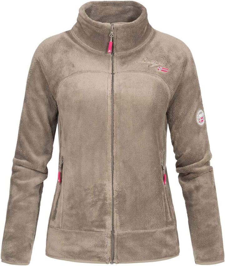 Geographical Norway Upaline Lady - Fleecejacke Damen Fine Frauen Warm Fermetur Zip - Jacke Fleece He