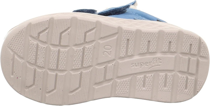 Superfit Jungen Breeze Lauflernschuh, Blau 8010