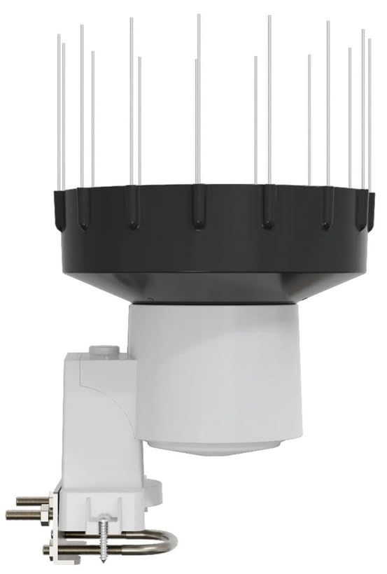 froggit DP80 PRO Drahtloser selbstentleerender Regenmesser-Sensor mit neuen 3,5cm erhöhten Regentric